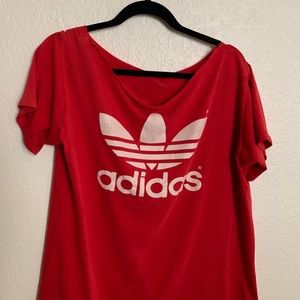Vintage adidas single stitch t shirt